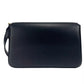 Burberry New Hampshire Small Check Black Leather Crossbody Bag