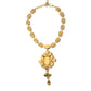 Dolce & Gabbana Gold Brass Crystal Strass Embellished Collar Necklace