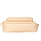 Burberry Small Branded Peach Pink Grainy Leather Camera Crossbody Bag