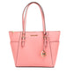 Michael Kors Charlotte Tea Rose Signature PVC TZ Shoulder Tote Handbag Purse