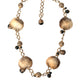 Dolce & Gabbana Gold Brass Leopard Fur Pearl Collier Chain Belt