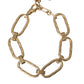 Dolce & Gabbana Gold Tone Brass Large Link Chain Jewelry Necklace