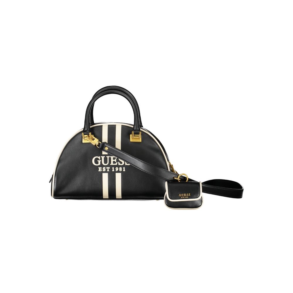 Guess Jeans Black Polyethylene Handbag