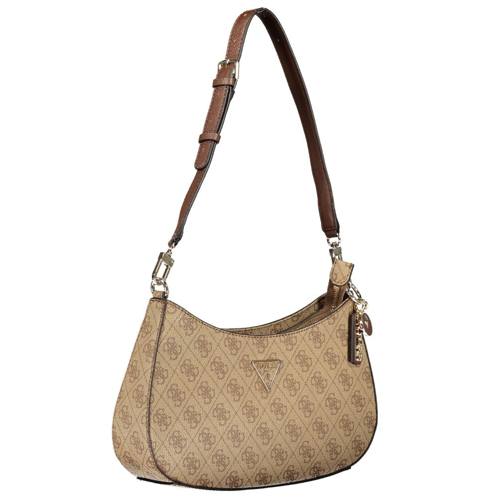 Guess Jeans Beige Polyethylene Handbag