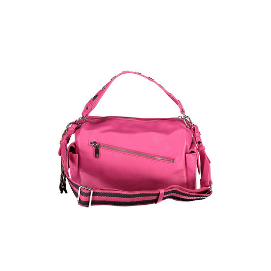 Desigual Pink Polyethylene Handbag