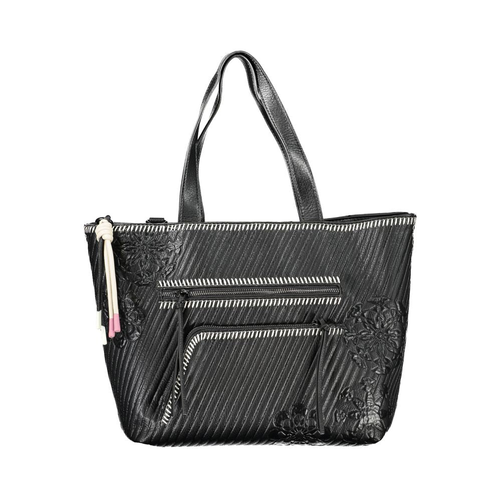 Desigual Black Polyethylene Handbag