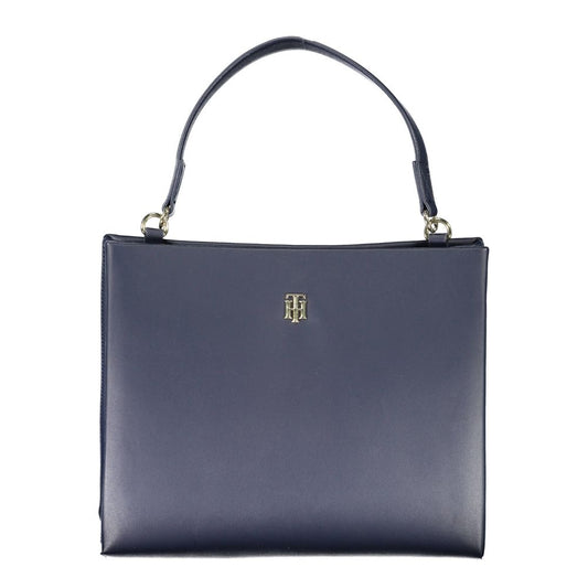 Tommy Hilfiger Blue Polyethylene Handbag