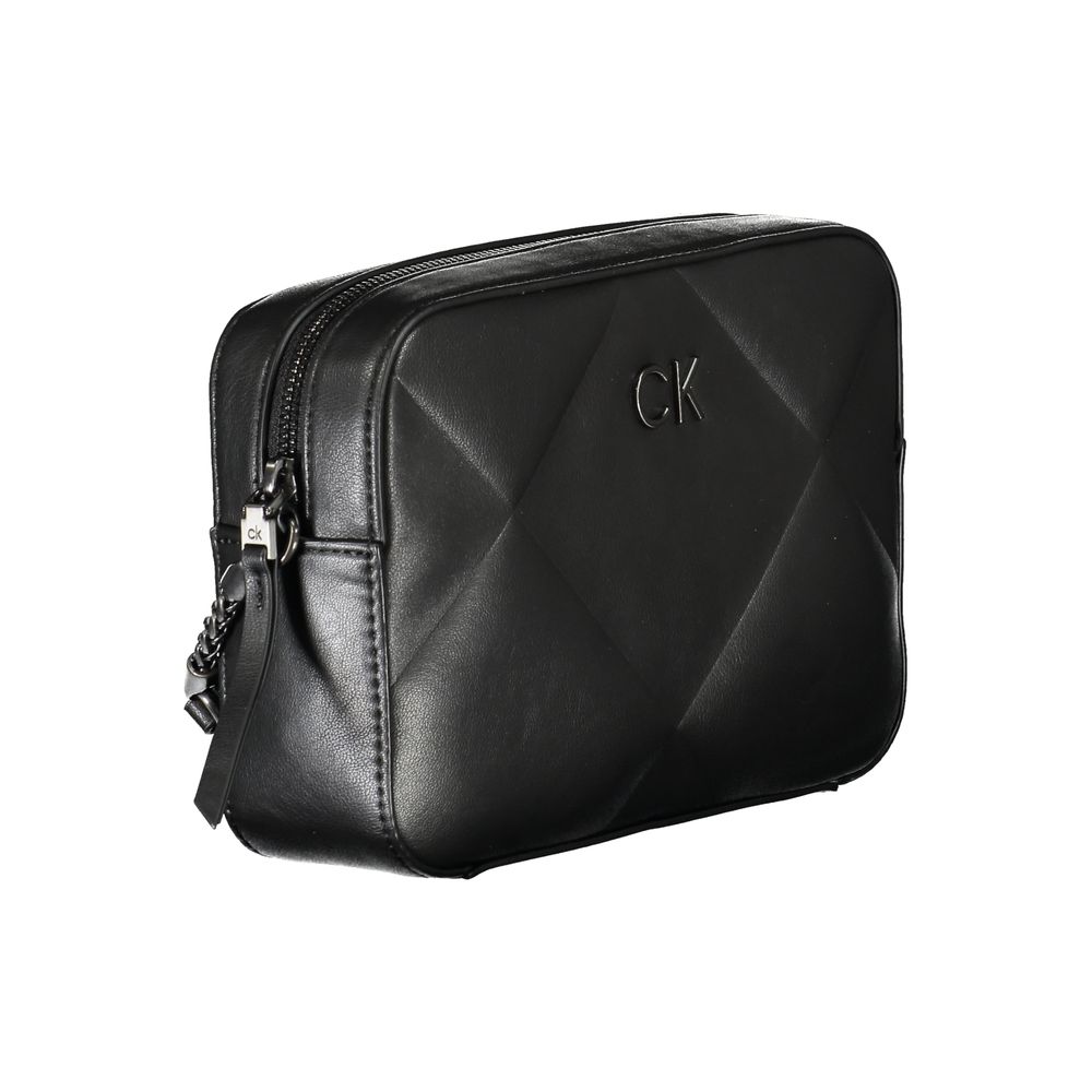 Calvin Klein Black Polyester Handbag