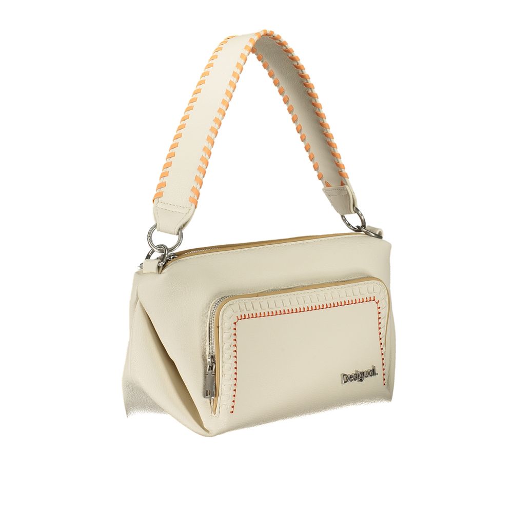 Desigual White Polyethylene Handbag