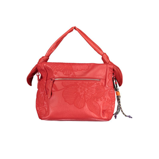 Desigual Red Polyethylene Handbag