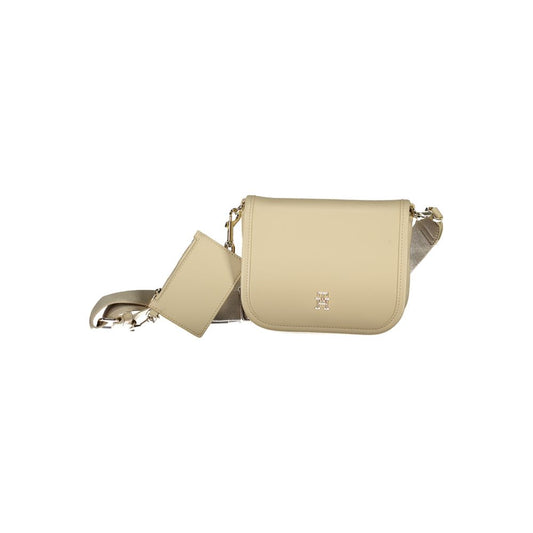 Tommy Hilfiger Beige Polyethylene Handbag