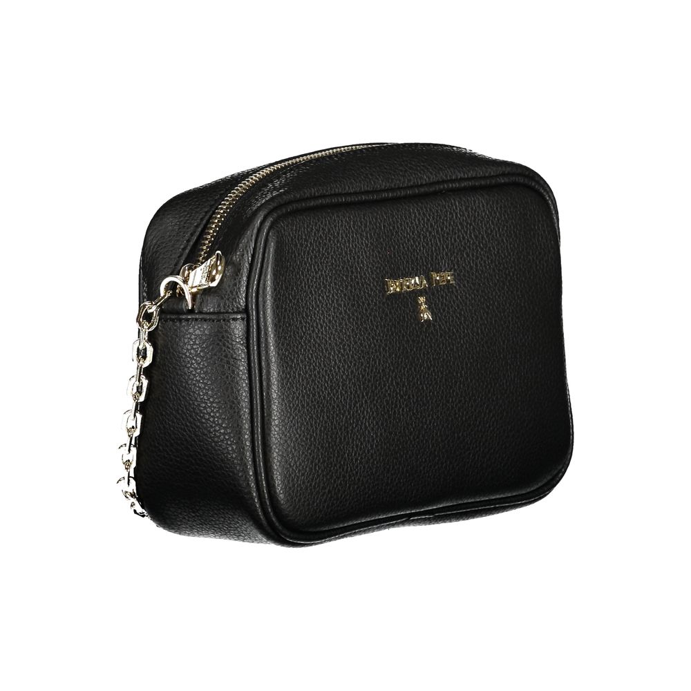 Patrizia Pepe Black Leather Handbag