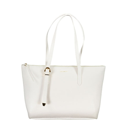 Coccinelle White Leather Handbag