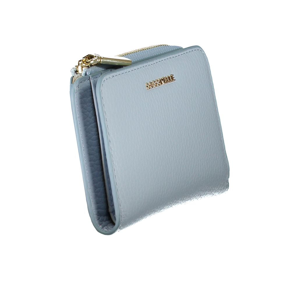 Coccinelle Light Blue Leather Wallet