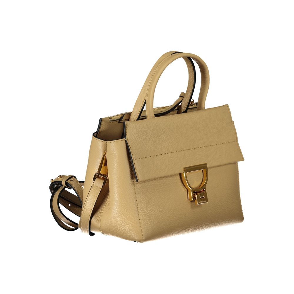 Coccinelle Beige Leather Handbag