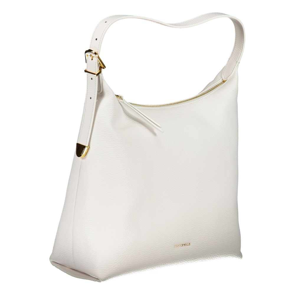 Coccinelle White Leather Handbag