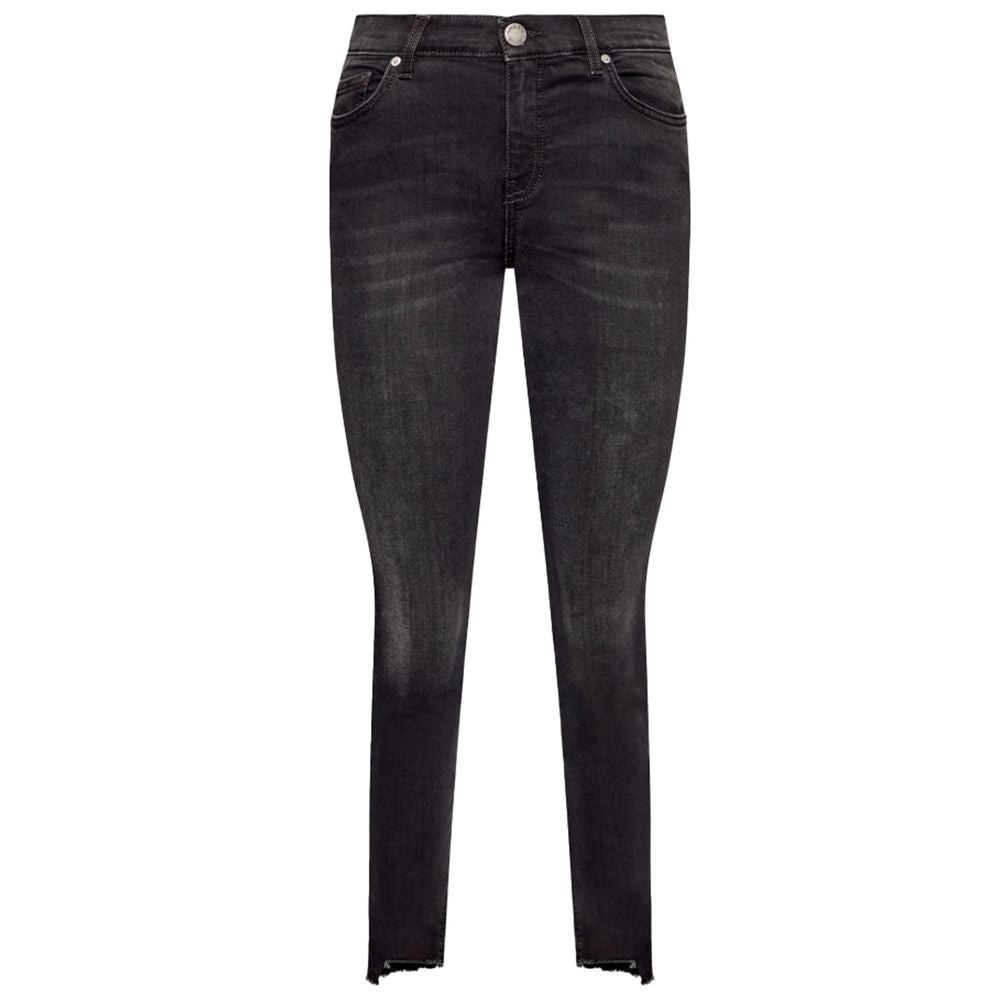 PINKO Black Cotton Jeans & Pant