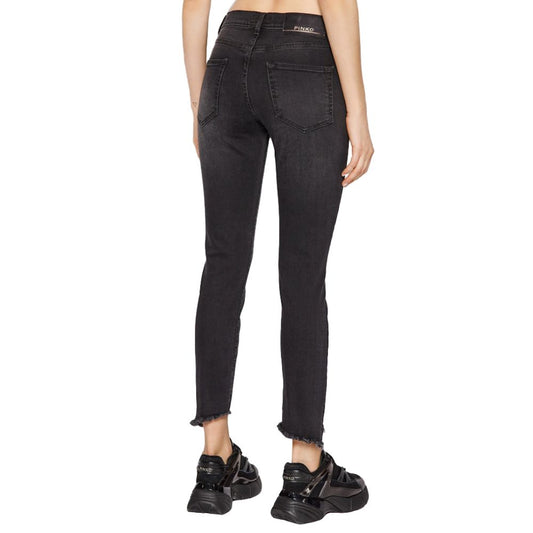 PINKO Black Cotton Jeans & Pant