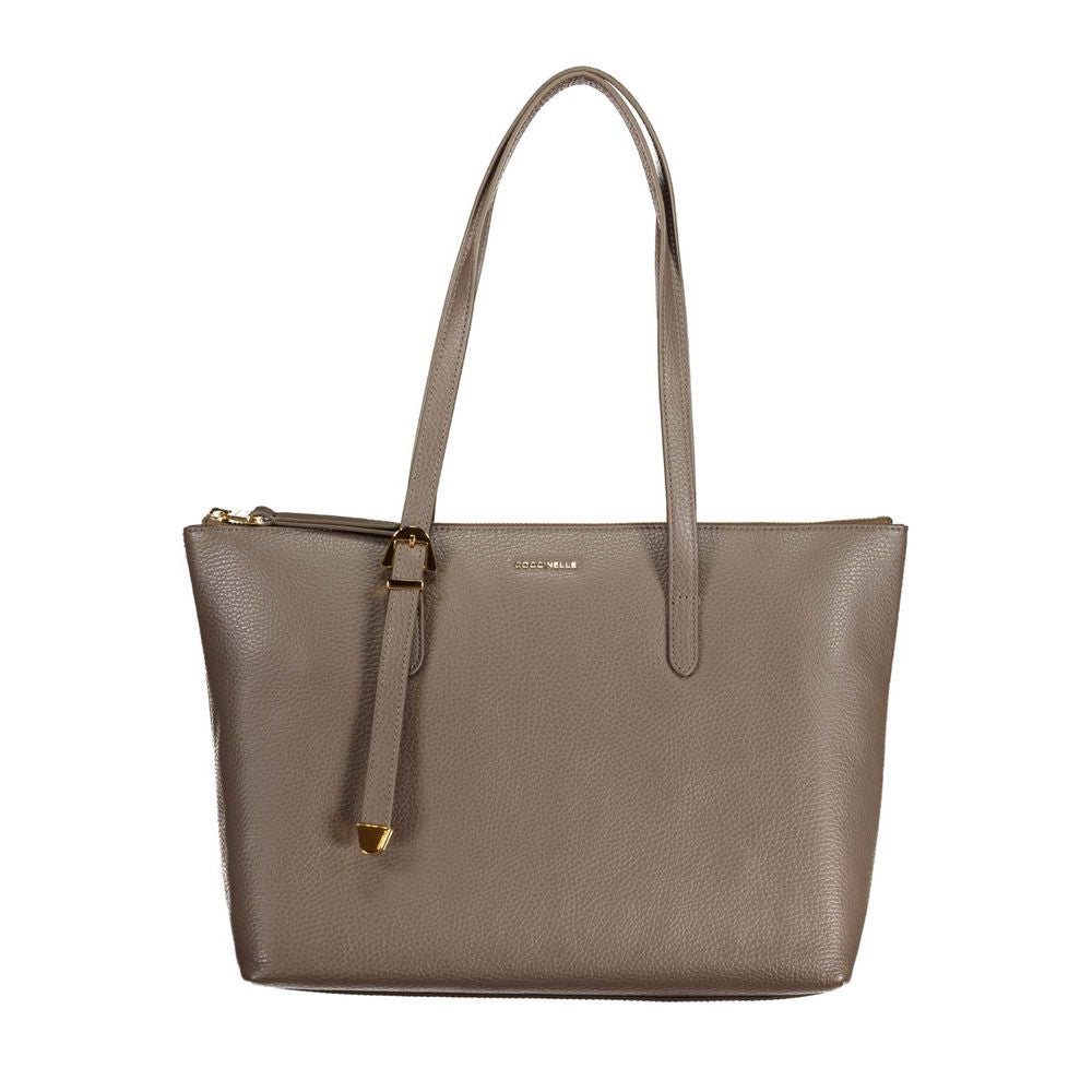 Coccinelle Brown Leather Handbag