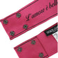 Dolce & Gabbana Pink L'Amore E'Bellezza Waist Belt