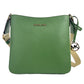 Michael Kors Jet Set Small Messenger Crossbody Bag Green