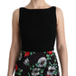 Dolce & Gabbana Elegant Floral Sheath Gown