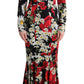 Dolce & Gabbana Elegant Full Length Sheath Floral Dress