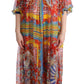 Dolce & Gabbana Elegant Full-Length Tunic Maxi Dress