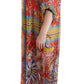 Dolce & Gabbana Elegant Full-Length Tunic Maxi Dress