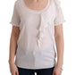 MARGHI LO' Elegant White Lana Wool Top