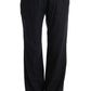 Ermanno Scervino Elegant Black Formal Cotton Pants