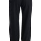 Ermanno Scervino Elegant Black Formal Cotton Pants