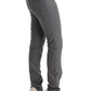 Ermanno Scervino Chic Gray Skinny Pants for Sophisticated Style