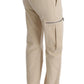 Ermanno Scervino Chic Beige Cropped Wool Pants