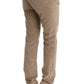 Ermanno Scervino Beige Regular Fit Luxe Trousers