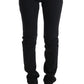 Cavalli Elegant Black Slim Fit Jeans