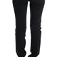 Cavalli Elegant Black Slim Fit Jeans