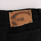 Cavalli Elegant Black Slim Fit Jeans