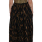 Dolce & Gabbana Elegant A-Line Full Length Sleeveless Dress