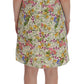 Dolce & Gabbana Silk Sanremo Sleeveless Midi Dress