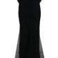 Dolce & Gabbana Elegant Full Length Black Sheath Maxi Dress