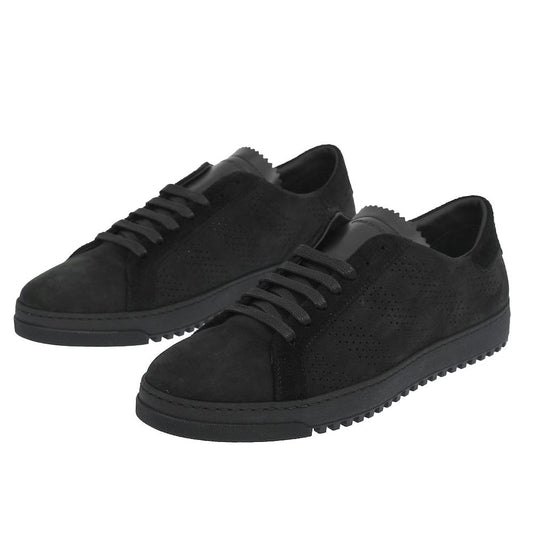 Off-White Elegant Suede Calfskin Sneakers