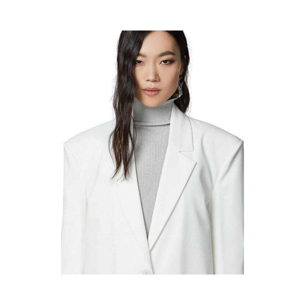 Patrizia Pepe White Polyester Suits & Blazer