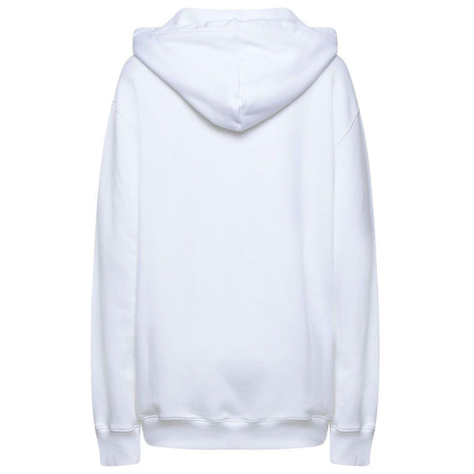 Moschino Couture White Cotton Sweater