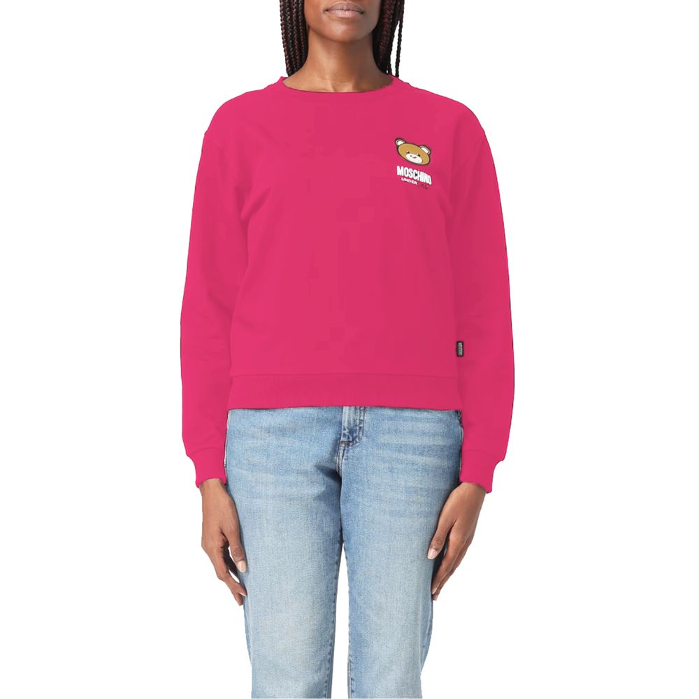 Moschino Fuchsia Cotton Sweater