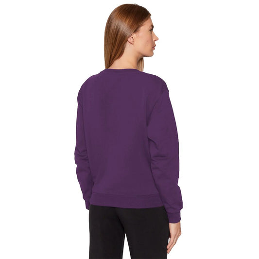 Moschino Purple Cotton Sweater