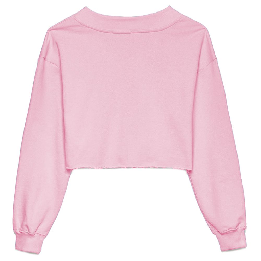 Hinnominate Pink Cotton Sweater