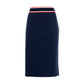 PINKO Blue Viscose Skirt