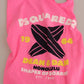 Dsquared² Pink Logo Print Sleeveless Sheath Mini Dress