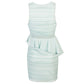 Patrizia Pepe Sleeveless Crepe Ruffle Dress